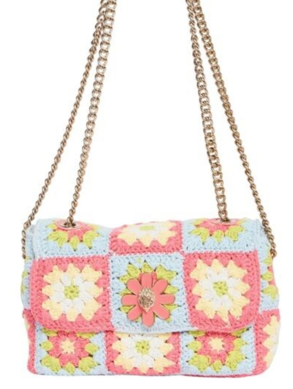 Kurt Geiger London Medium Kensington Crochet Shoulder Bag/ BNWT